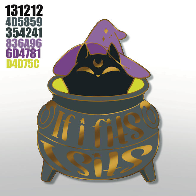 Cat in Cauldron Cat in Cauldron